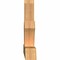 Ekena Millwork Richland Smooth Timber Gable Bracket, Western Red Cedar, 84"W x 31"H x 5 1/2"D x 5 1/2"F, 9/12 Pitch GBW084X31X0606RIC00SWR - alternate 2